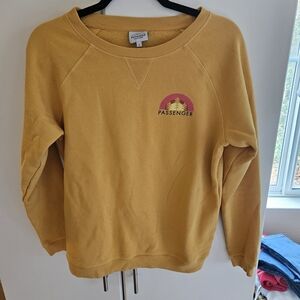 Passenger Mustard Crew Neck Sweater